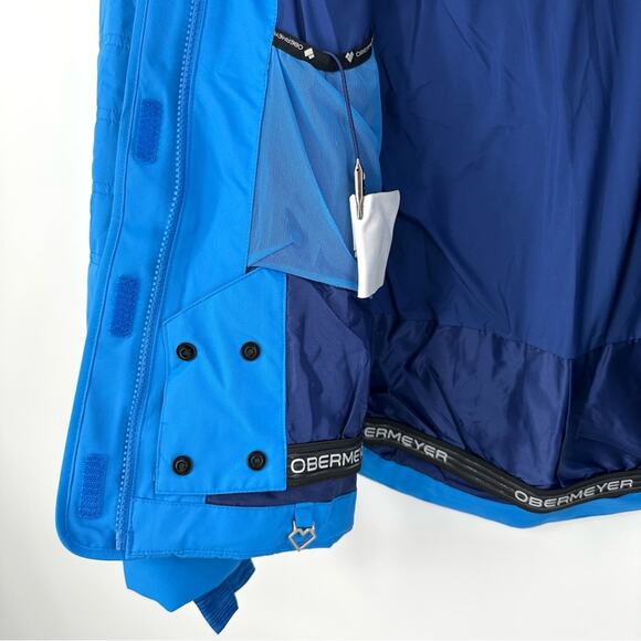 Obermeyer Tuscany II Jacket in winter sky blue Size 0 - Picture 5 of 16